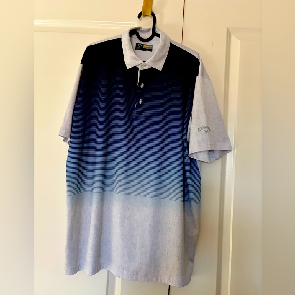 Callaway Opti Dri Mens Golf Shirt -Large